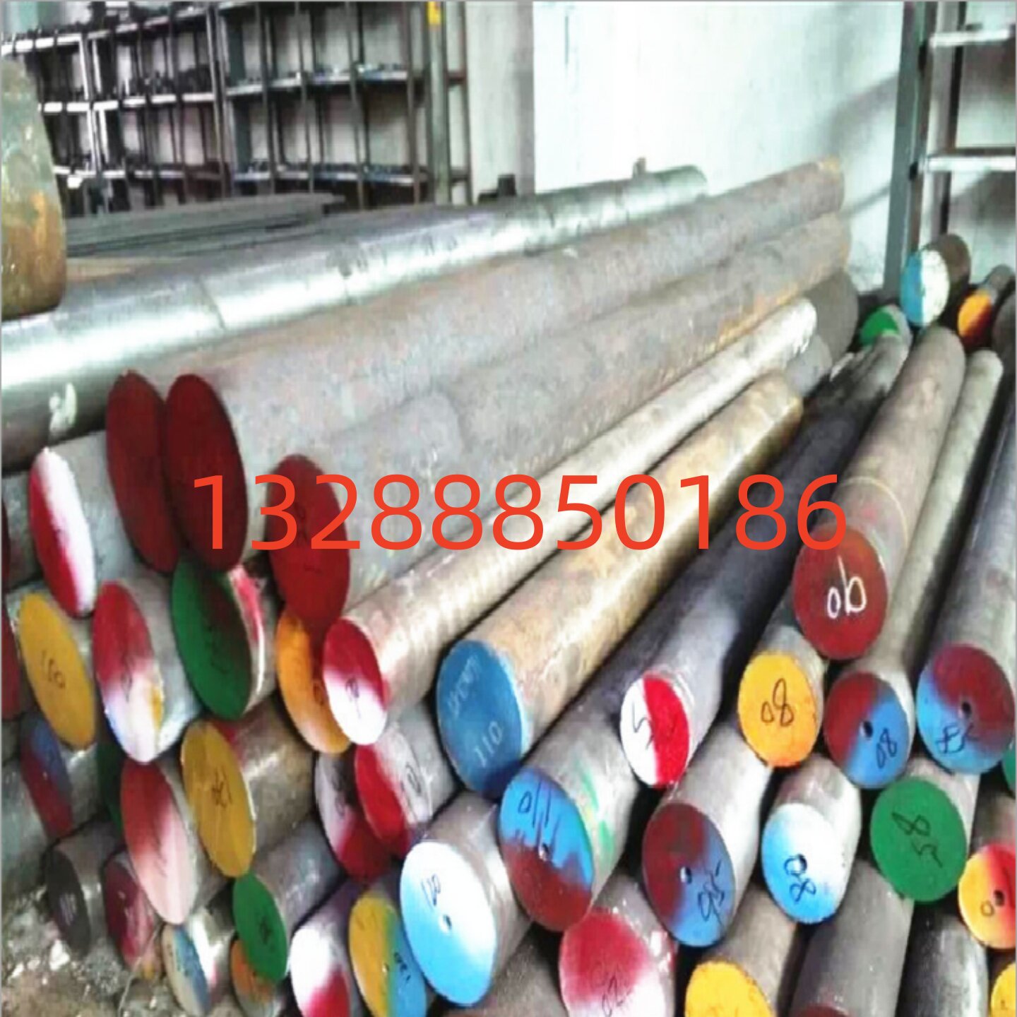 2218 高强度硬铝1060H24 纯铝 3003H18 5052H24铝合金 AL6063铝棒 - 实物图