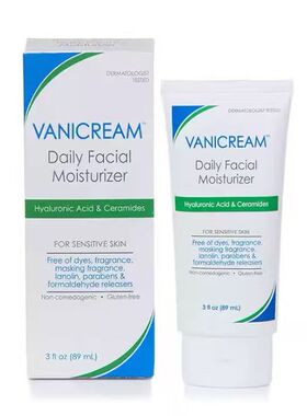 美国Vanicream薇霓肌本日常保湿霜乳液修护敏感肌89ml