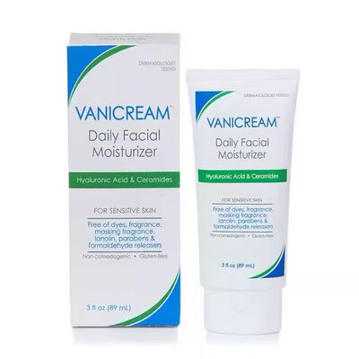 美国Vanicream薇霓肌本日常保湿霜乳液修护敏感肌89ml