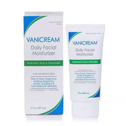 美国Vanicream薇霓肌本日常保湿霜乳液修护敏感肌89ml