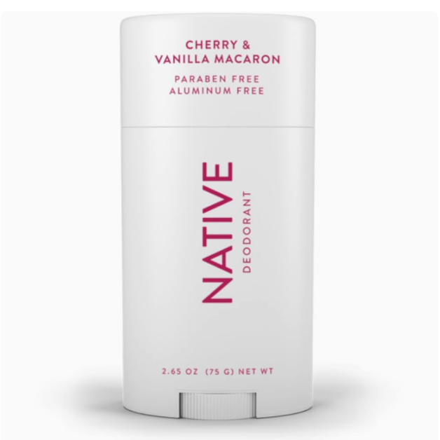 Cherry Vanilla Macaron樱桃香草Native Deodorant止汗香体膏