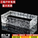 超白玻璃砖水晶砖隔断墙实心透明卫生间屏风网红彩色方形热熔砖块