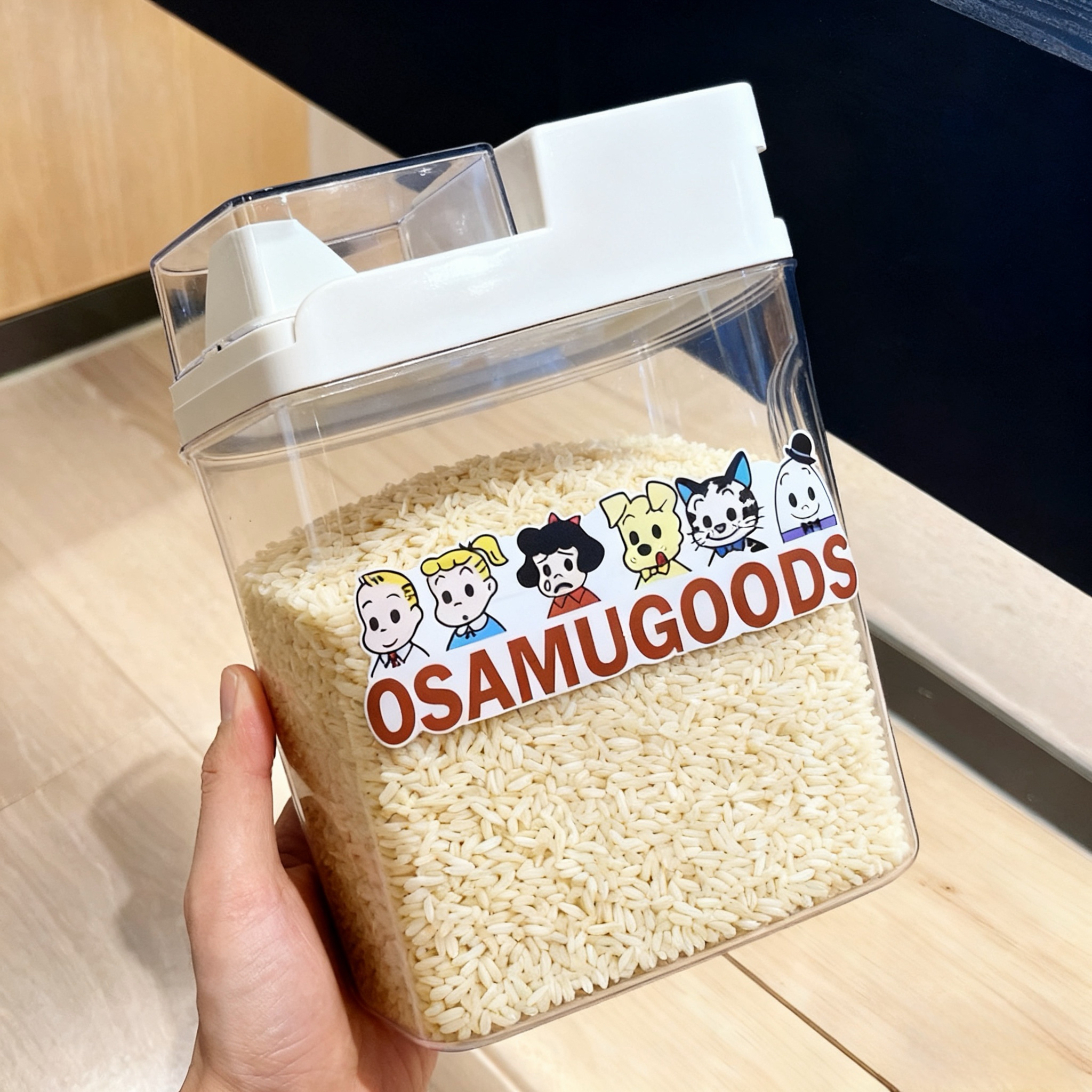 爱丽思家用密封防虫防潮米桶