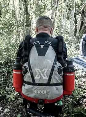 XDEEP Stealth TEC REC经典侧挂背飞技术潜水可定制刺绣名字颜色