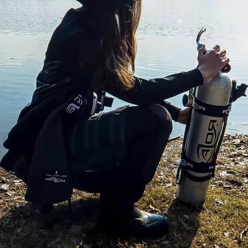 防水潜水气瓶贴纸Razor