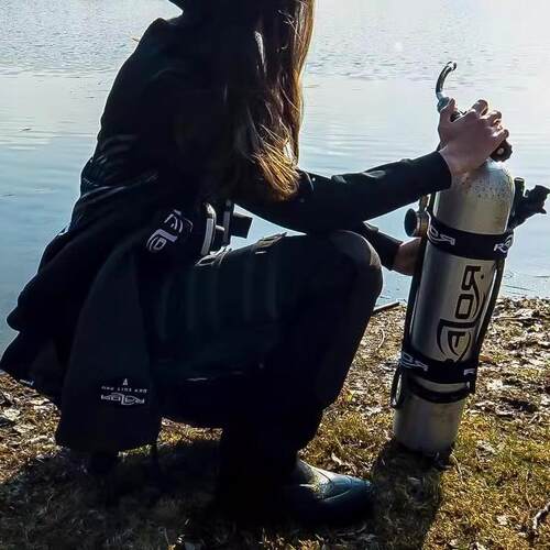 防水潜水气瓶贴纸Razor