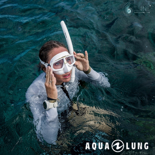 X大神款 专业自由潜面镜低容积大视野面罩 Sphera 意大利Aqualung