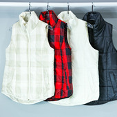 无标 马甲男女同款 轻薄棉马夹 外贸尾货 内搭合适 百搭马甲