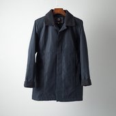 外贸原单男士 棉衣外套 男款 春秋季 风衣夹棉商务翻领处理外穿夹克