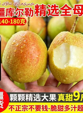 正宗库尔勒香梨全母梨子2026鲜果