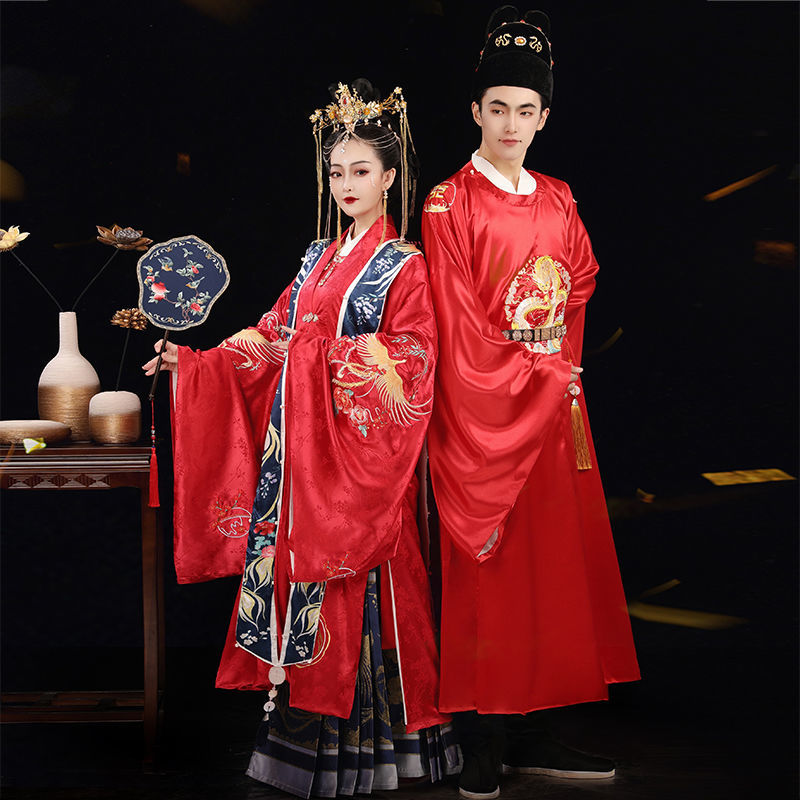 出租龙凤吟明制汉服女婚服