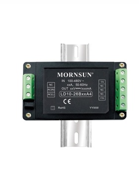 LD10-26B05A4金升阳AC-DC电源模块输入90-528VAC转5V2A导轨式原装