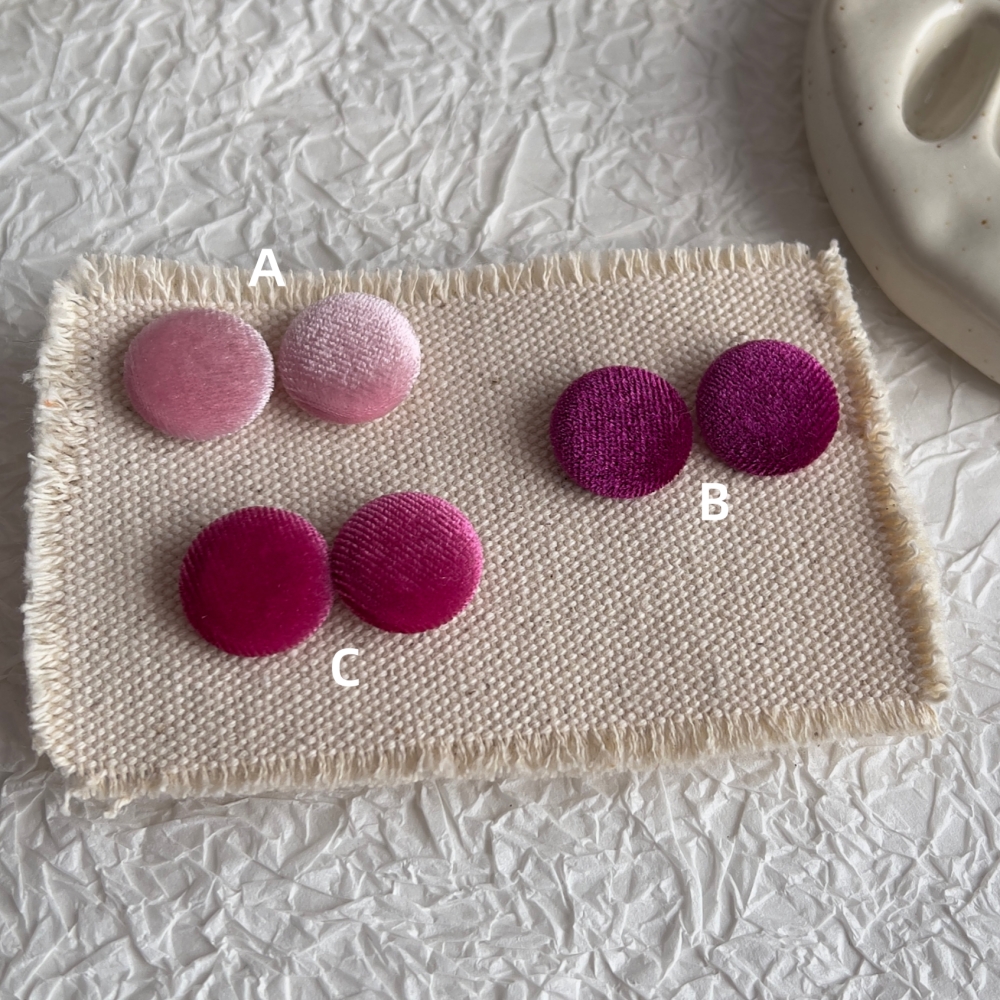 ins博主莫兰迪色系耳钉