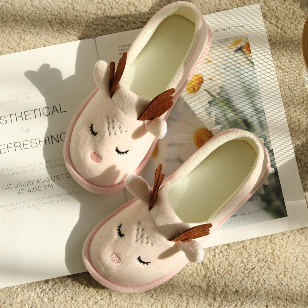 棉拖鞋女秋冬季包跟加绒厚底防滑室内居家孕妇月子鞋保暖软底拖鞋,居家布艺,居家棉拖/棉鞋,淘宝优惠券,粉丝福利购,淘宝优惠卷