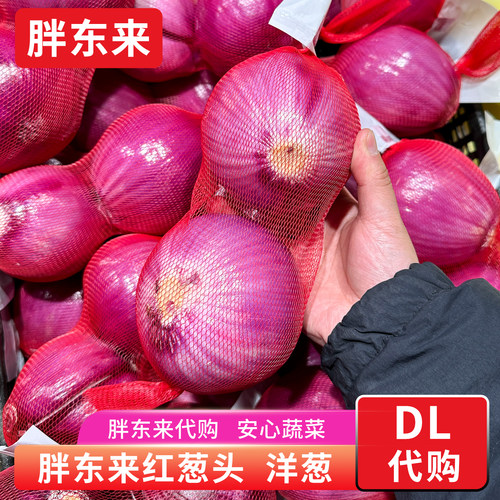 胖东来蔬菜 定向种植洋葱红葱头 圆葱新鲜安心蔬菜正品代购