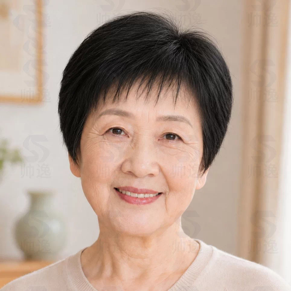 假发女真发时尚薄款短发逼真自然图片