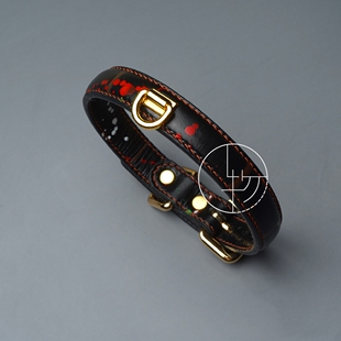 niuu 牛勿制造 纯手工项圈定制 立体起鼓 手缝线 新品 原创设计