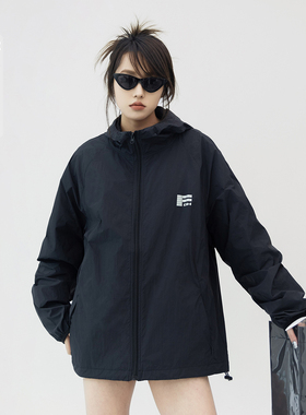 ONE PASS 连帽防晒服情侣夏季透气轻薄UPF50+防紫外线户外皮肤衣