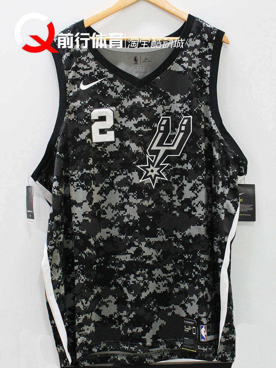 Nike/耐克男伦纳德复古球衣马刺