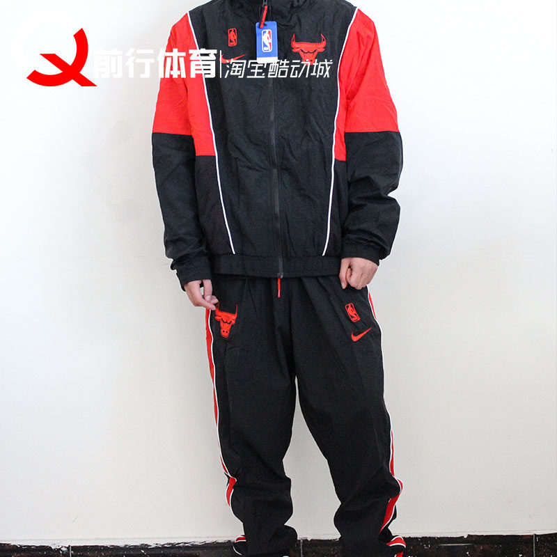 耐克nike芝加哥公牛篮球出场服