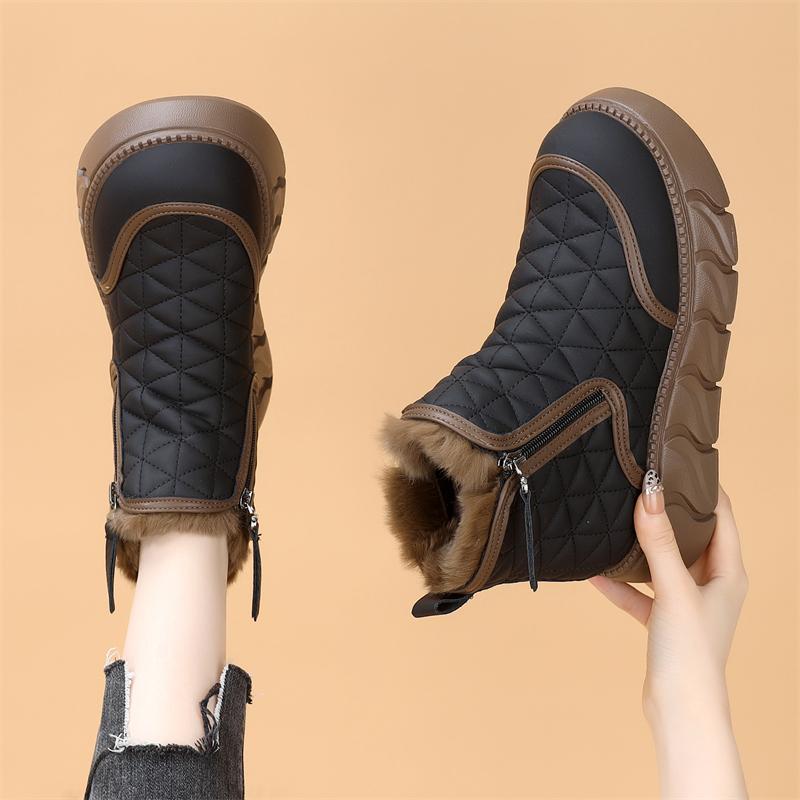 2025冬季加绒加厚雪地靴