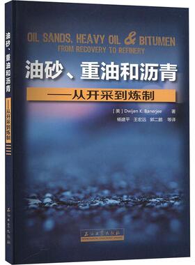 油砂、重油和沥青:从开采到炼制化工技术石油工业出版社(美)德威珍·班纳吉(Dwijen K.Banerjee) 著 杨建平 等 译