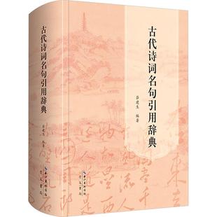 古代诗词名句引用辞典文学中国古典小说、诗词精选集小学初中高中生青少年经典作品集正版畅销图书籍茆建生 编