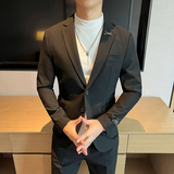 高品质新款高品质西装男士套装商务高端正装西服LJT5201-P230，男装西服套装，星座197