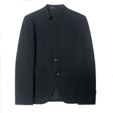秋冬咖啡打底中式立领西装高级感男装中山装单件西服DX2306-P155，男装T恤，星座197