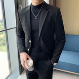 2024春季通勤新款高品质西装韩版西服男士潮流外套DX2213-P135，男装西服，星座197