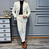 高品质 雪尼尔双排扣加厚保暖西装男套装LJT2405-P230,男装西服套装,星座197, 高品质 雪尼尔双排扣加厚保暖西装男套装LJT2405-P230,男装西服套装,星座197,