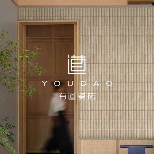 莱姆石纹马赛克店铺卫生间背景墙