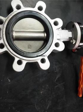 耳对软图片密封涡轮不锈钢凸-蝶阀16PLTD371X夹