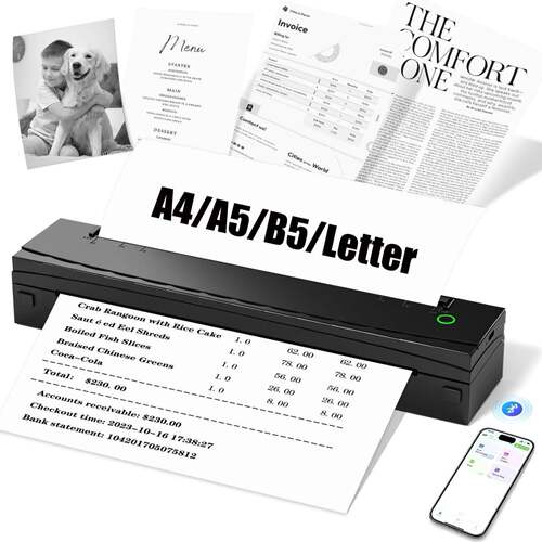 跨境热敏纹身打印机a4蓝牙便携迷你小型纹身转印机Tattoo Printer