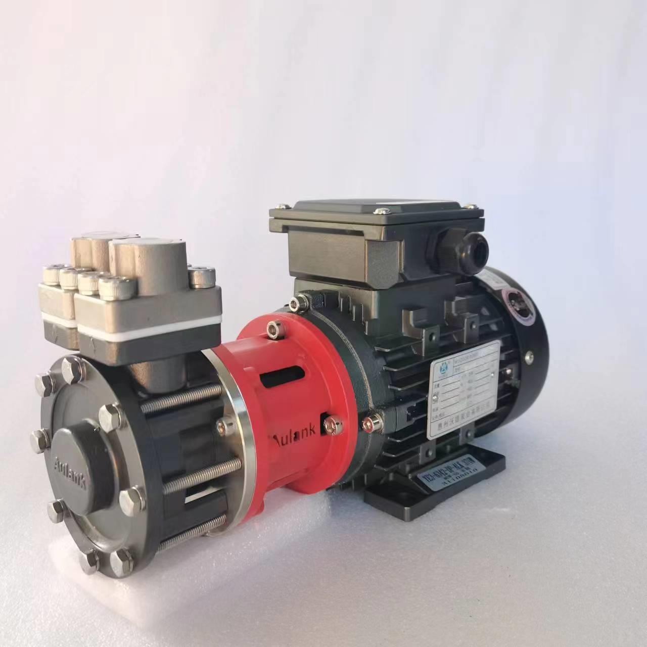 WDMDW-05V/180高温氯化氢气体磁力泵低温液氮-196度磁力泵