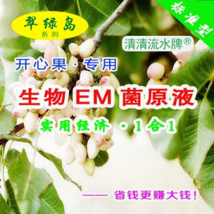 高质量产品卖相好开心果都在用翠绿岛生物EM菌原液日本产有机肥料