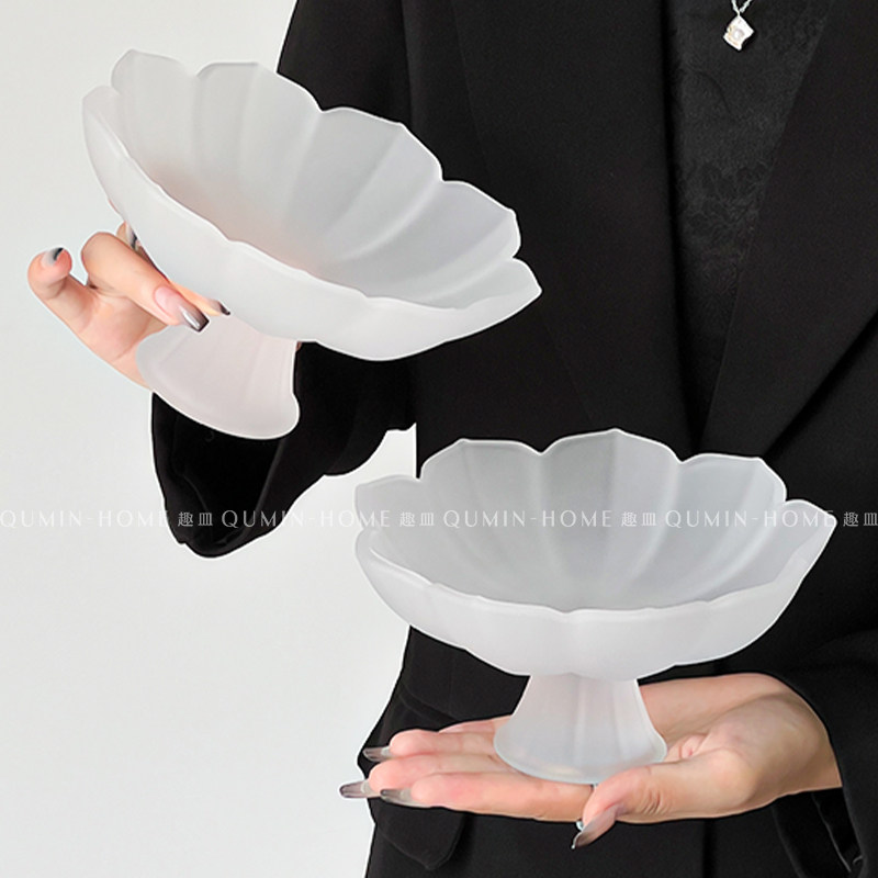 趣皿原创设计宝莲盏灯果盘个性高脚干果零食盘子家用甜点茶点盘子,餐饮具,果盆/果盘/果篮,淘宝优惠券,粉丝福利购,淘宝优惠卷