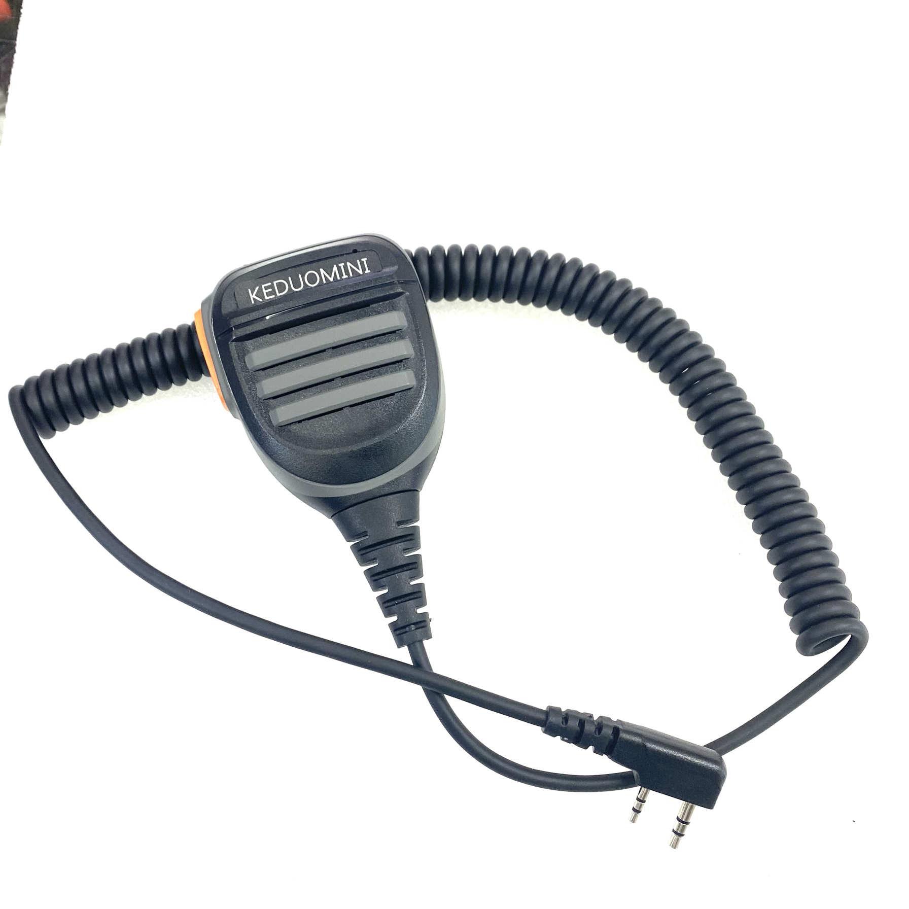 对讲机高级手咪肩咪话筒 适用泉盛uvk6 手持机K头通用双PTT高品质