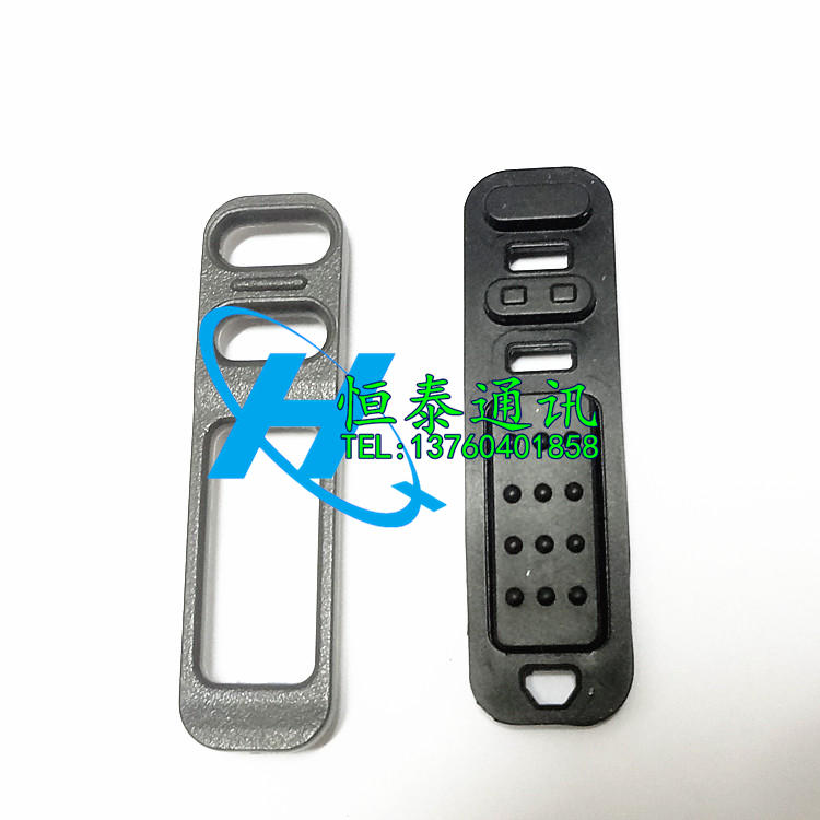 对讲机配件 适用GP88S按键胶片+框 GP88S对讲机PTT胶+框