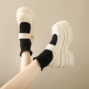 法式玛丽珍女鞋子2025新款春季高跟鞋配裙子小皮鞋仙女温柔风单鞋