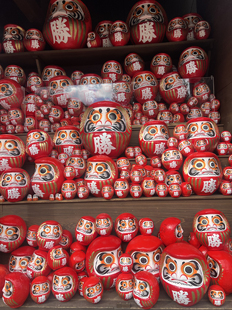 日本大阪胜尾寺达摩周边挂件儿童学习交通安全守