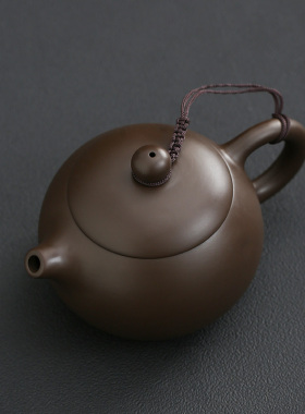 紫砂壶250ml西施壶紫泥单人泡茶壶纯手工小茶壶中式家用功夫茶具