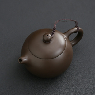 家用功夫茶具 紫砂壶250ml西施壶紫泥单人泡茶壶纯手工小茶壶中式