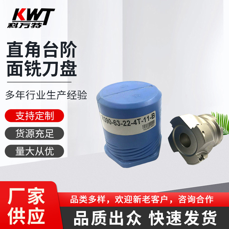 R390高精度刀盘直角台阶面铣刀盘