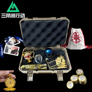 三角洲行动创意周边非洲之心干员盒子北极星黑金卡礼物模型礼盒