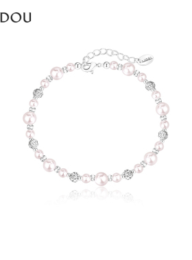 AJIDOU阿吉豆仿珍珠手串时尚手链