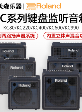 Roland/罗兰KC220\400 KC600 KC990立体声键盘监听音箱多功能音箱