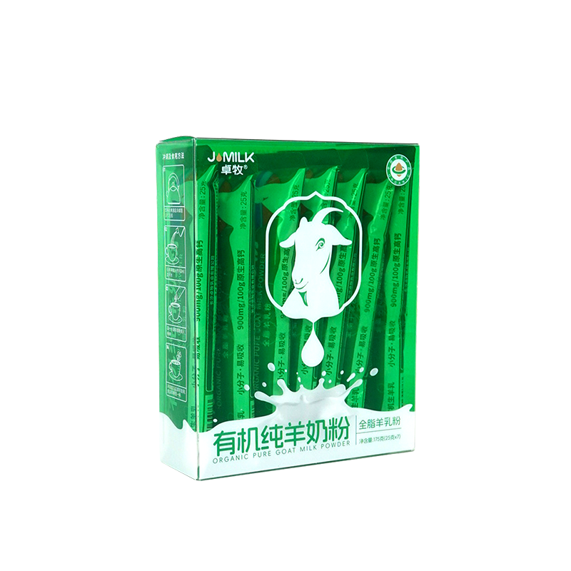 【双11抢购】12盒 卓牧有机纯羊奶粉高钙女士成人中老年学生