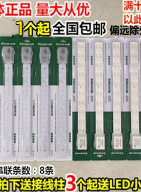 欧美光源LED灯贴片一体化双色灯条模组改造灯条长条节能灯贴片15W