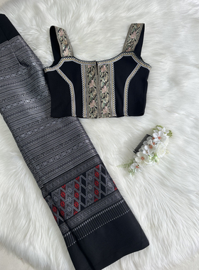 哆哩傣西双版纳傣族服装女泼水节影楼写真照服精选舞蹈演出套装